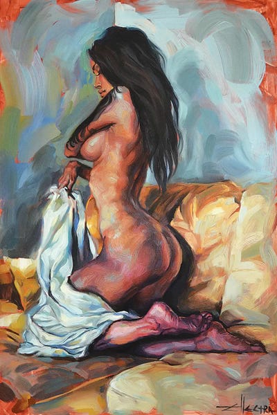 Seven Sunsets II by Ellectra Art canvas print