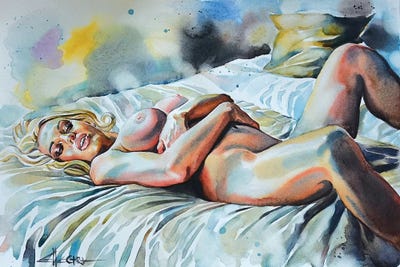 Shadow's Play II by Ellectra Art canvas print