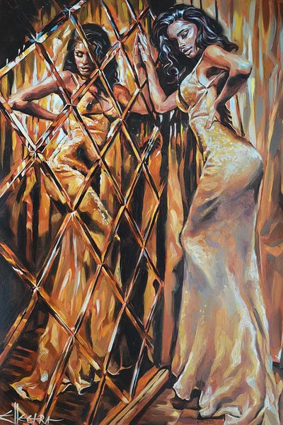 Decadence by Ellectra Art canvas print