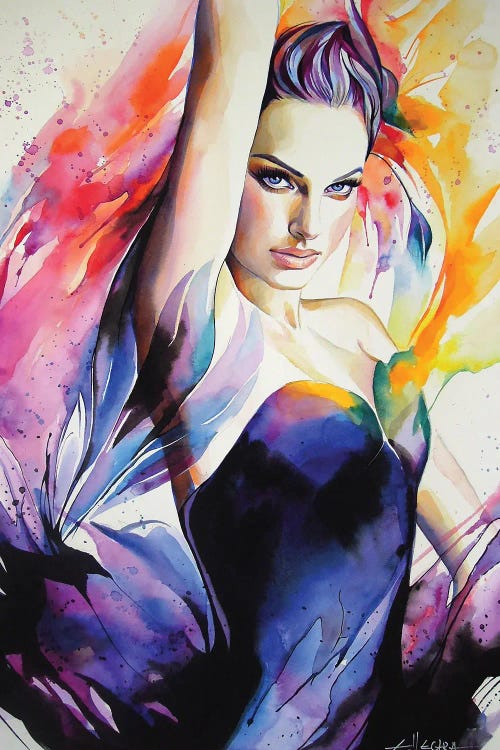 Dancers: Drop To Downpour by Ellectra Art