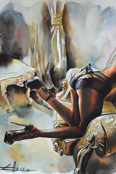 Shoes: Decadence II by Ellectra Art