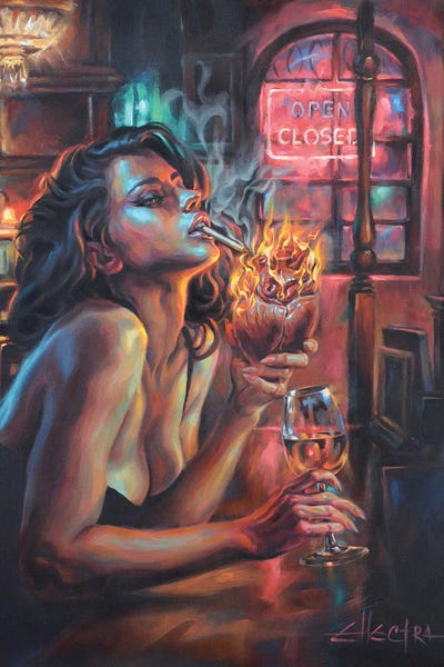 Hearts: Bad Habit by Ellectra Art