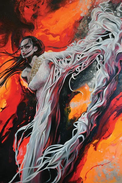 East Sun by Ellectra Art framed canvas print