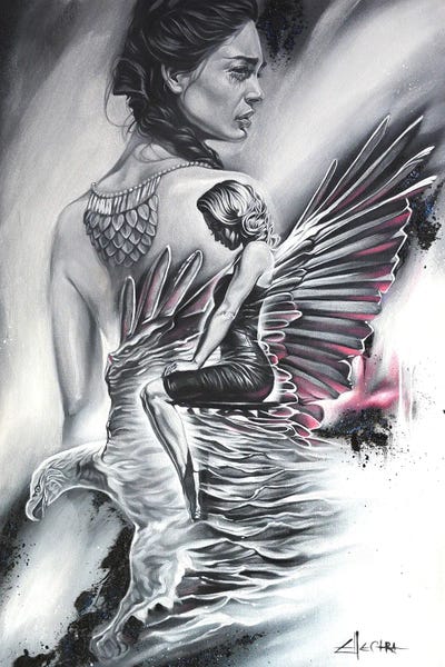 Fine Art Print: Drop To Downpour II by Ellectra Art