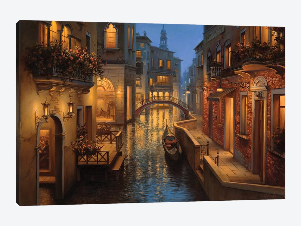 Golden Moment by Evgeny Lushpin 1-piece Canvas Wall Art