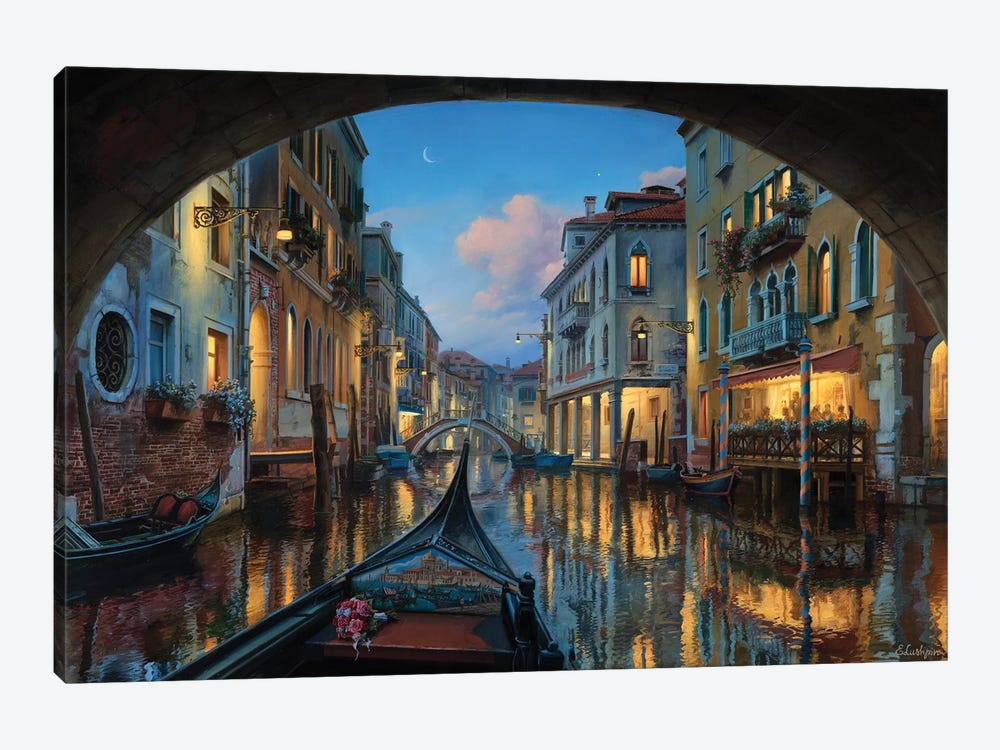 Love Is In The Air by Evgeny Lushpin 1-piece Canvas Art Print