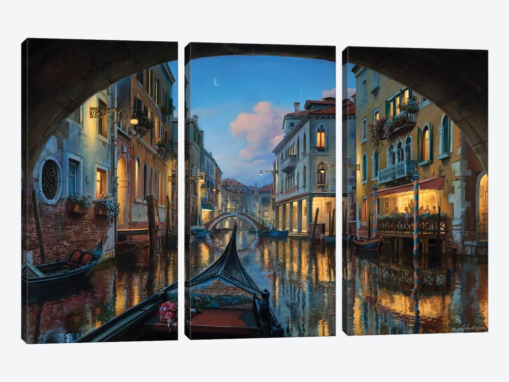 Love Is In The Air by Evgeny Lushpin 3-piece Art Print