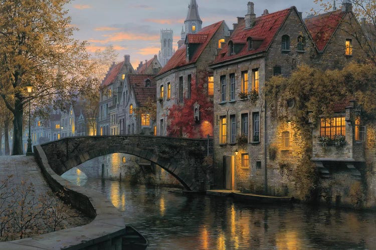 Silent Evening by Evgeny Lushpin wall art