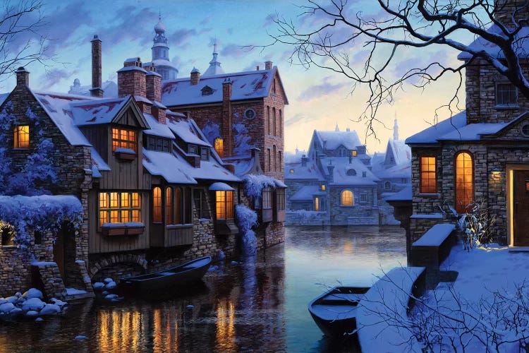 The Venice of the North by Evgeny Lushpin wall art