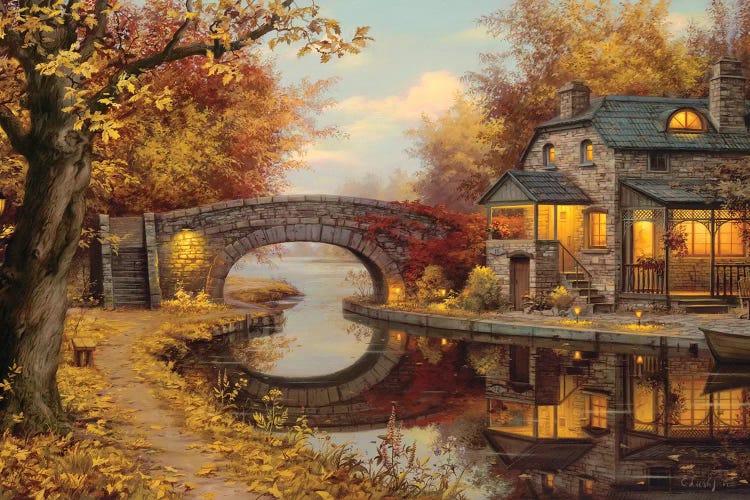 Tranquility by Evgeny Lushpin wall art