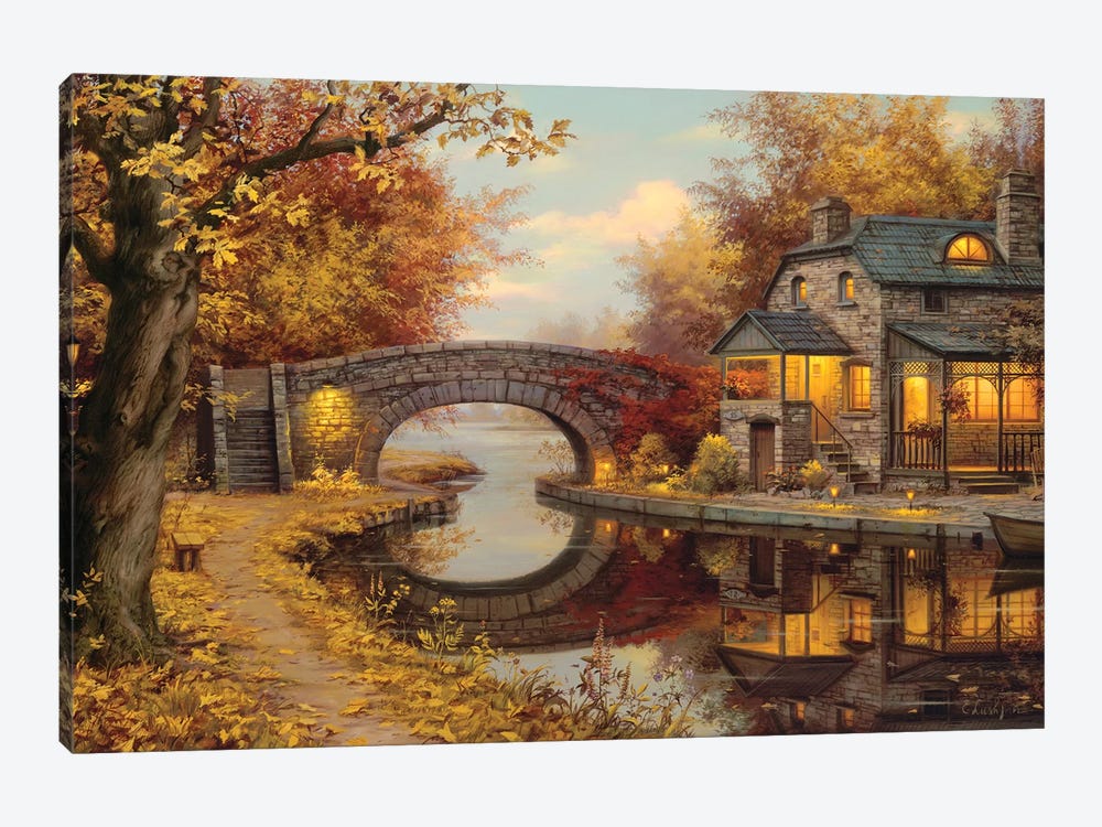 Tranquility by Evgeny Lushpin 1-piece Canvas Art
