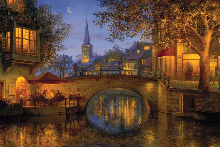 Twilight Reflections by Evgeny Lushpin wall art