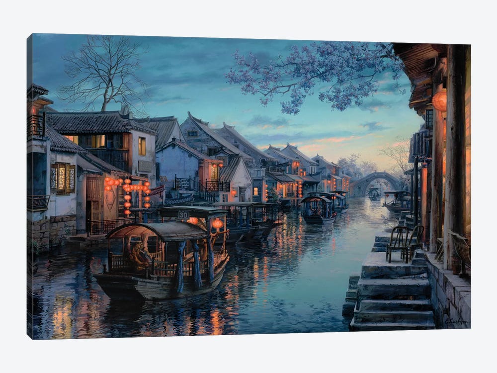 Xitang Melody by Evgeny Lushpin 1-piece Canvas Wall Art
