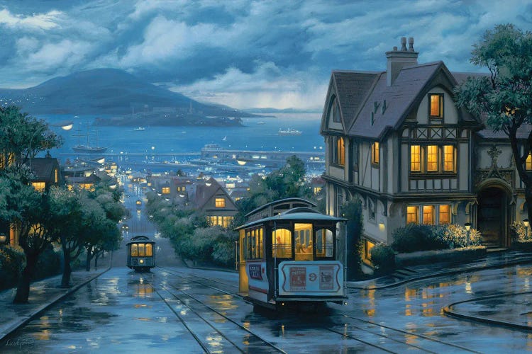 Evening Journey by Evgeny Lushpin wall art