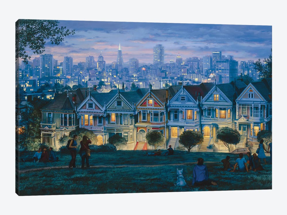 Seven Sisters by Evgeny Lushpin 1-piece Canvas Art