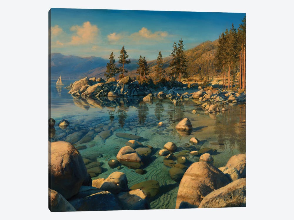 Tahoe Serenity by Evgeny Lushpin 1-piece Canvas Print