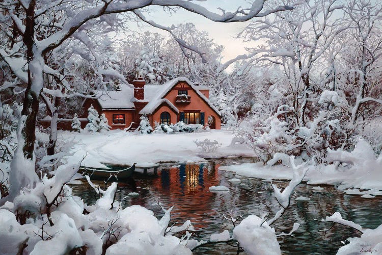 Winter Wonderland by Evgeny Lushpin wall art