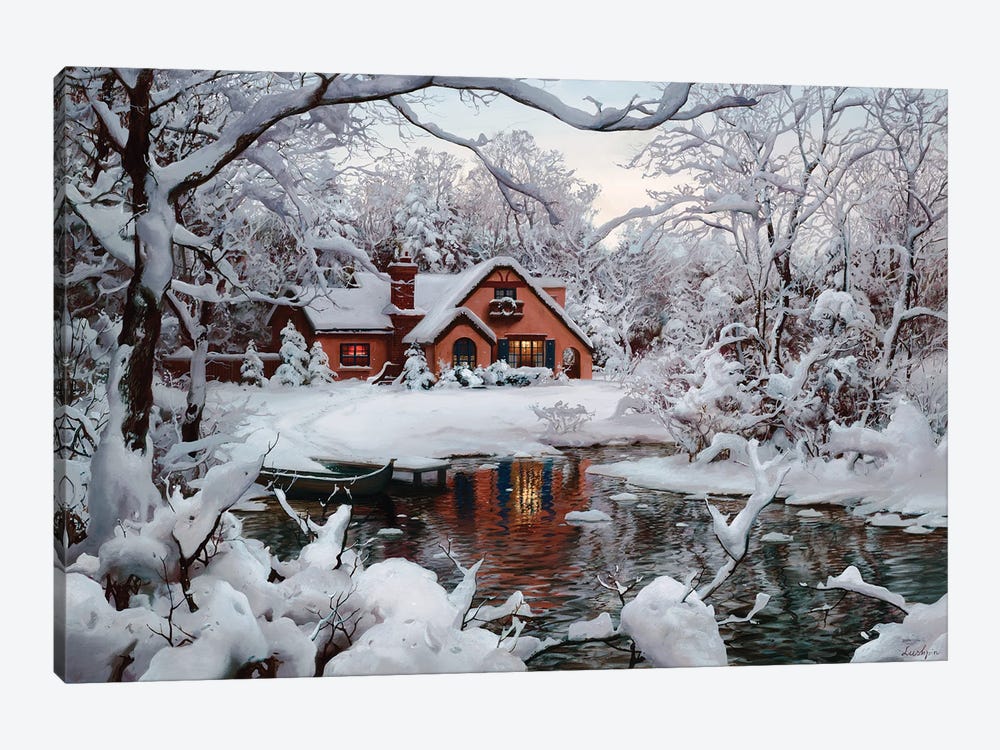 Winter Wonderland by Evgeny Lushpin 1-piece Canvas Art