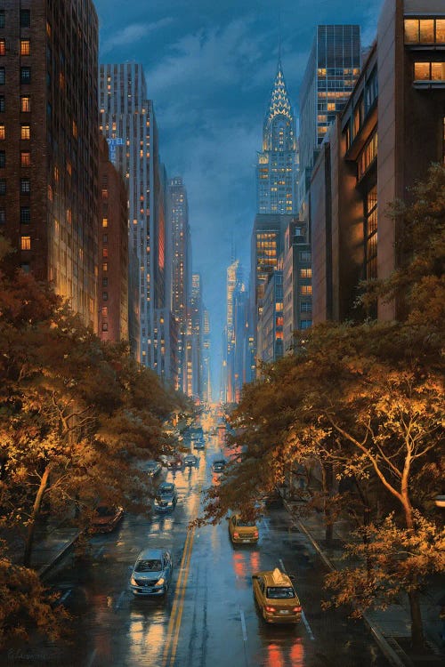 Autumns Aura by Evgeny Lushpin wall art