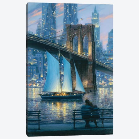 Dream For Two Canvas Print #ELU8} by Evgeny Lushpin Canvas Art Print