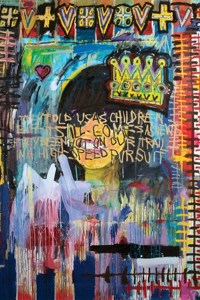 Neo-expressionism: Castleberry by Eddie Love