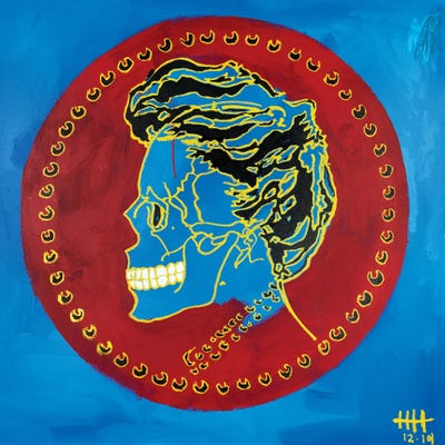 Primary Aristocrat I by Eddie Love multi panel art