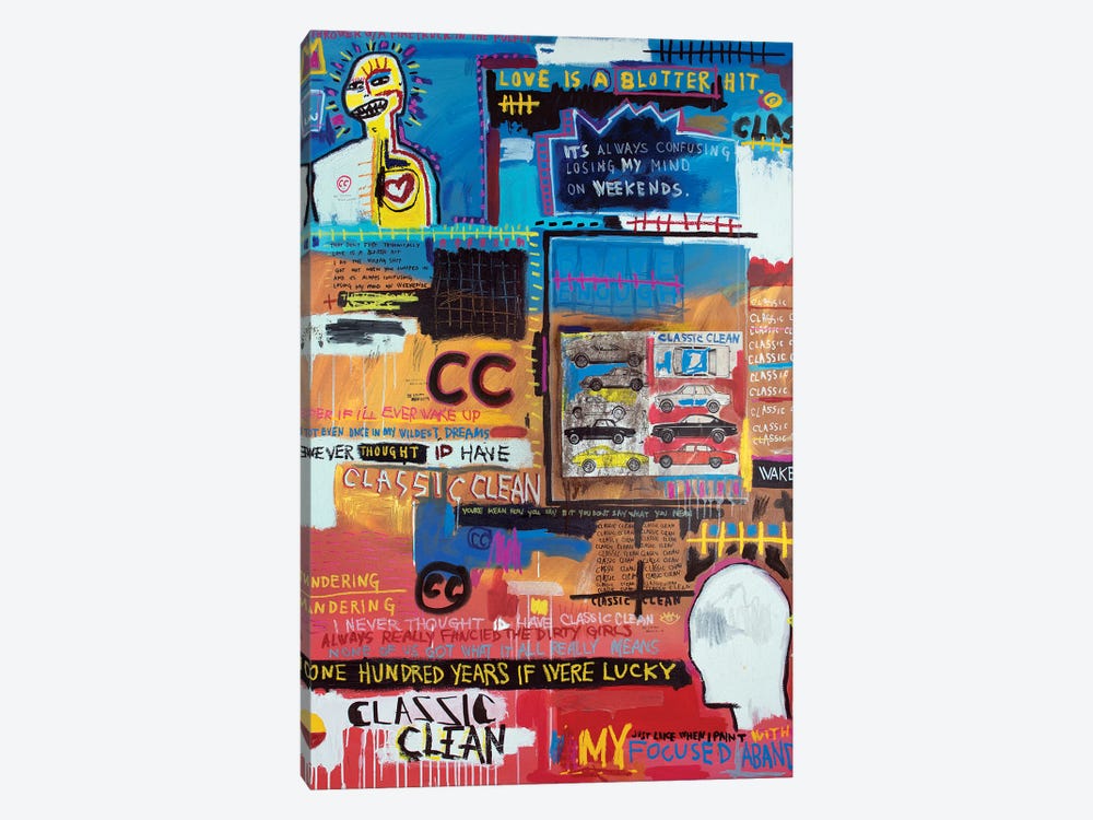 Classic Clean 3.5 by Eddie Love 1-piece Canvas Print