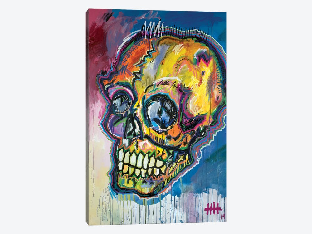 Skull XIX by Eddie Love 1-piece Canvas Art Print