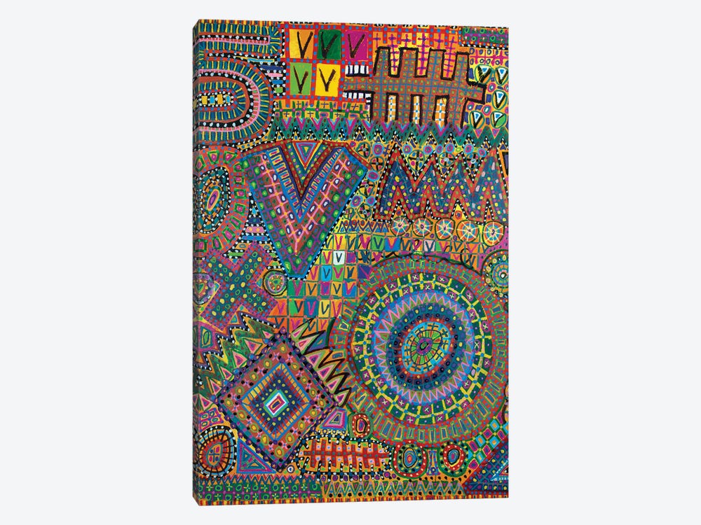 VOX V Diamond by Eddie Love 1-piece Canvas Wall Art