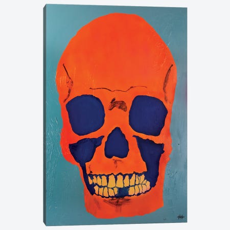 Skull XI Canvas Print #ELV43} by Eddie Love Art Print