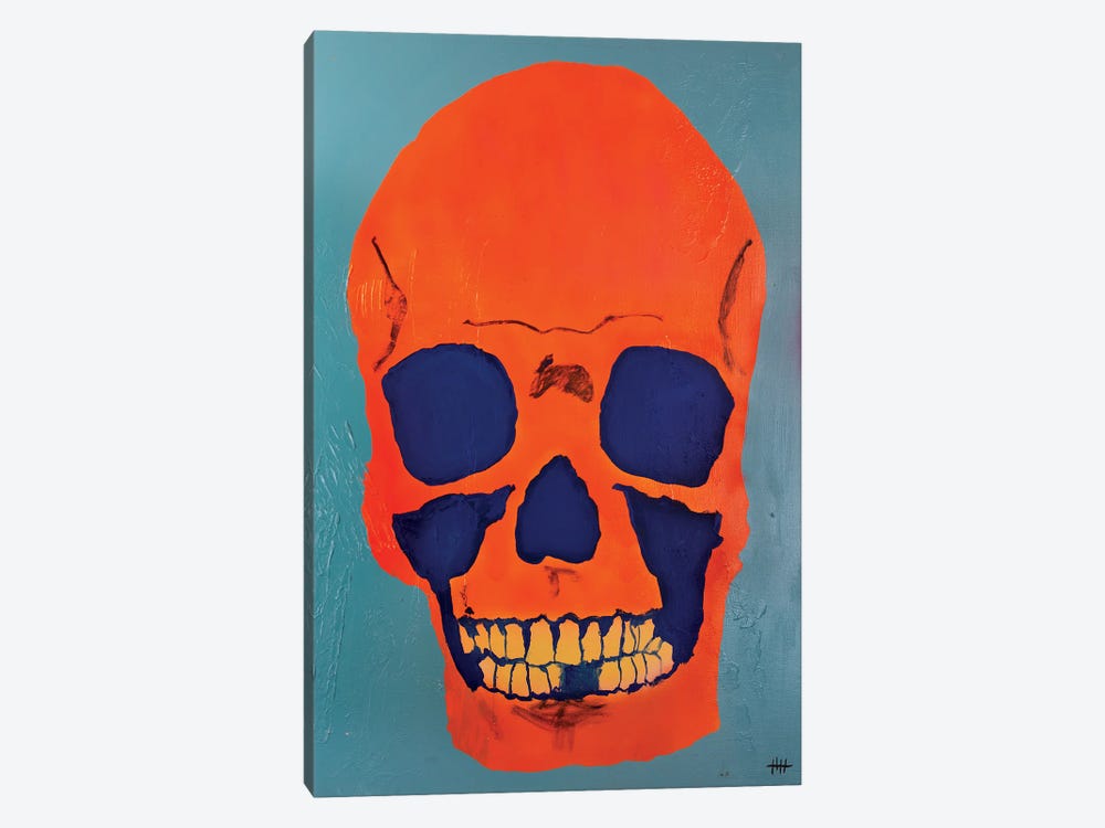Skull XI by Eddie Love 1-piece Canvas Art Print