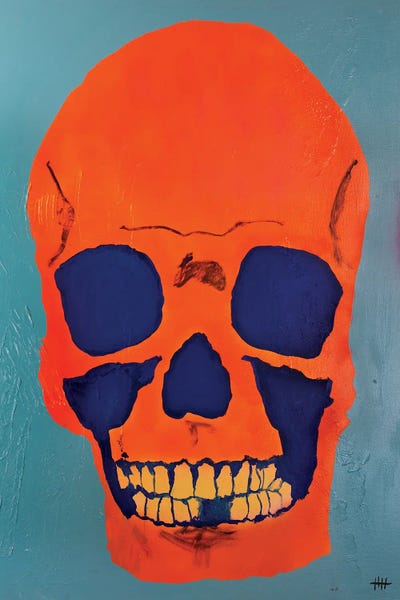 Fire & Ice: Skull XI by Eddie Love