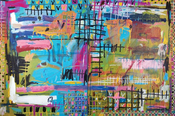 Neo-expressionism: No Good Deed by Eddie Love