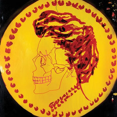 Devour V by Eddie Love framed canvas print