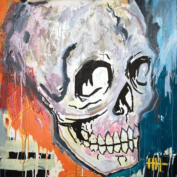 Homme At Home: Skull XVII by Eddie Love