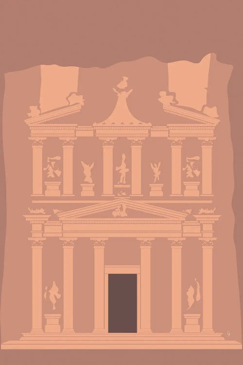 Treasury at Petra by Lyman Creative Co. wall art