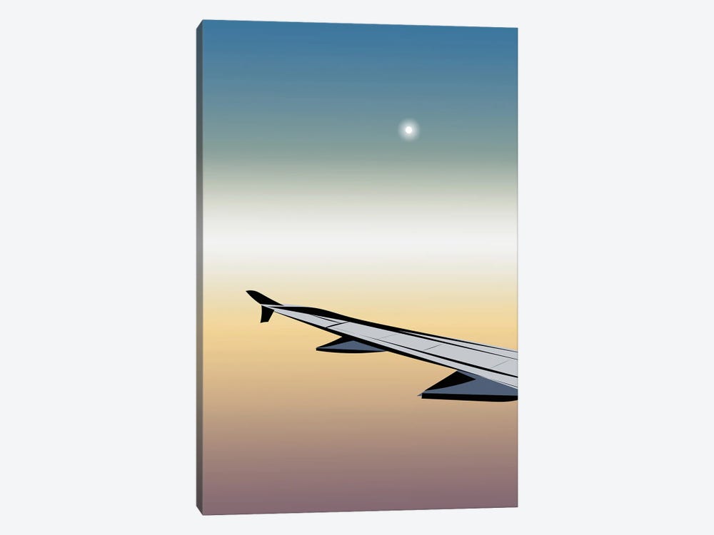 Airplane Views I by Lyman Creative Co. 1-piece Canvas Art