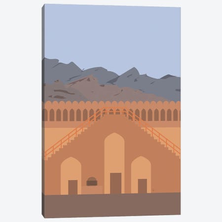 Nizwa Fort, Oman Canvas Print #ELY118} by Lyman Creative Co. Canvas Art