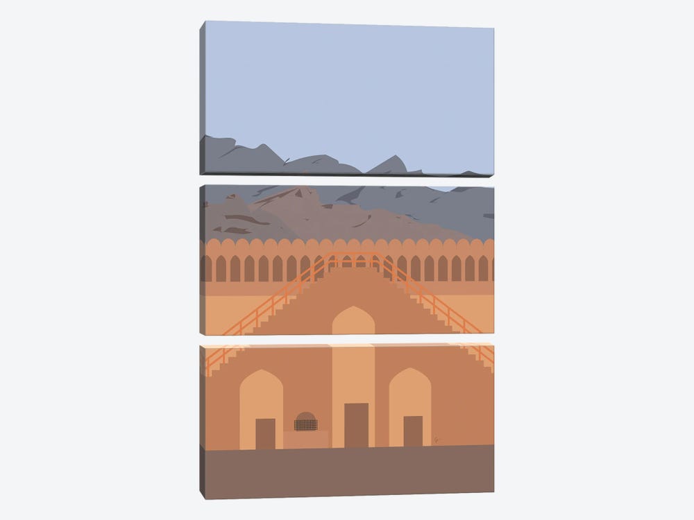 Nizwa Fort, Oman by Lyman Creative Co. 3-piece Canvas Artwork