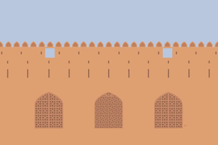 Jabreen Castle, Bahla, Oman by Lyman Creative Co. wall art