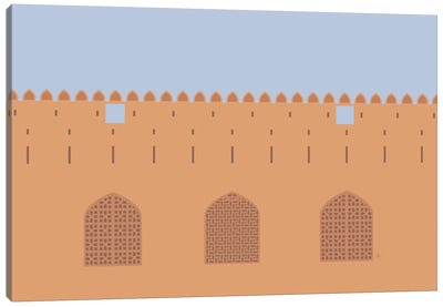 Jabreen Castle, Bahla, Oman Canvas Art Print - Lyman Creative Co