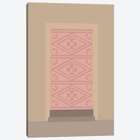 Doors of Oman II - Nizwa Canvas Print #ELY127} by Lyman Creative Co. Canvas Art