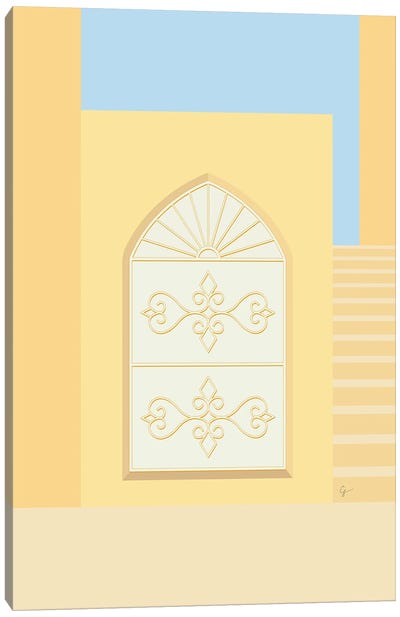 Doors Of Oman VII - Bahla Canvas Art Print - Lyman Creative Co
