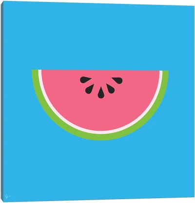 Watermelon Canvas Art Print - Lyman Creative Co