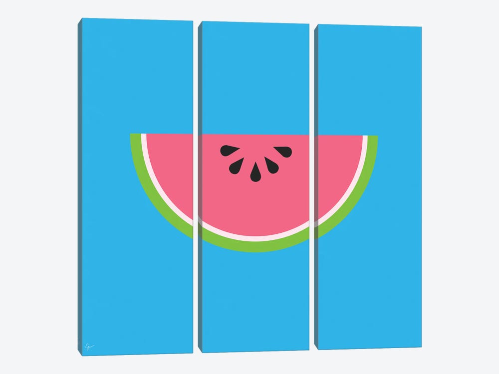 Watermelon by Lyman Creative Co. 3-piece Canvas Artwork