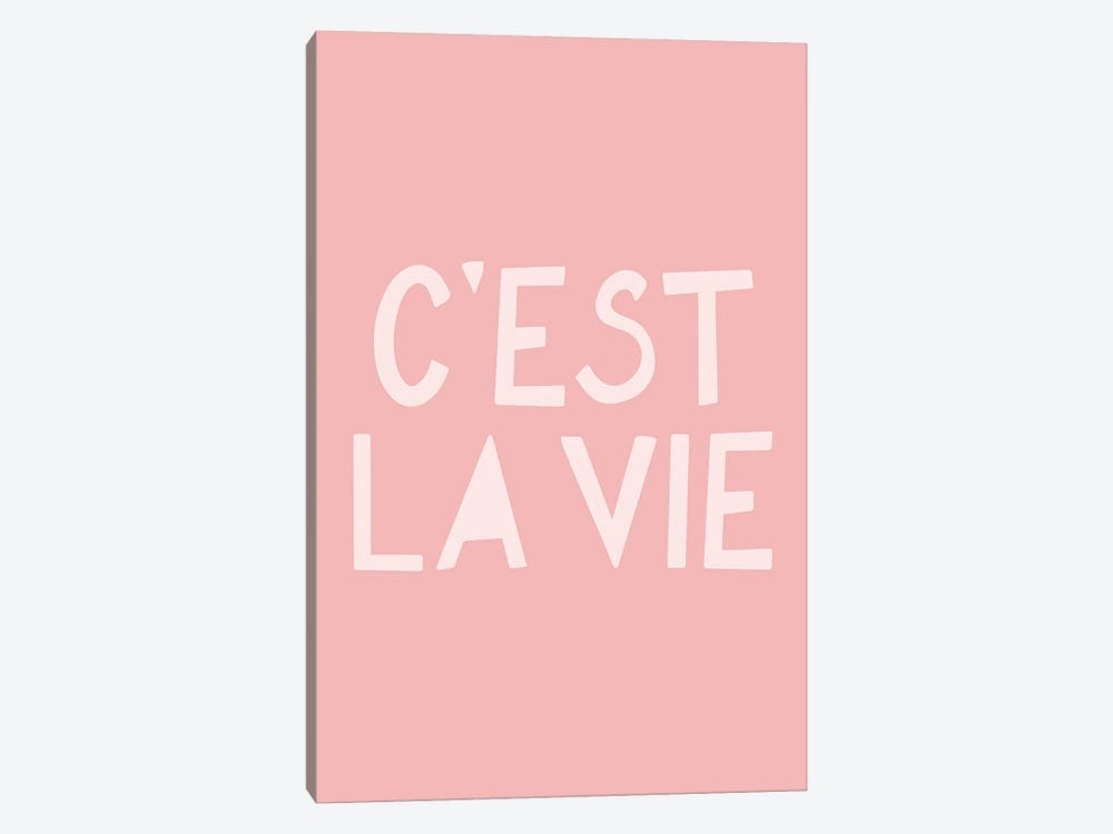 C'est La Vie by Lyman Creative Co. 1-piece Canvas Art Print