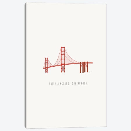 Golden Gate Bridge, San Francisco, California Canvas Print #ELY188} by Lyman Creative Co. Canvas Art Print