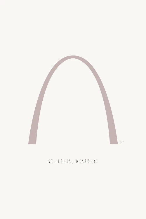St. Louis, Missouri by Lyman Creative Co. wall art