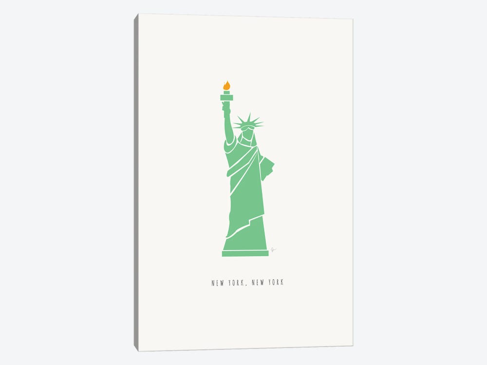 NYC Statue Of Liberty by Lyman Creative Co. 1-piece Art Print