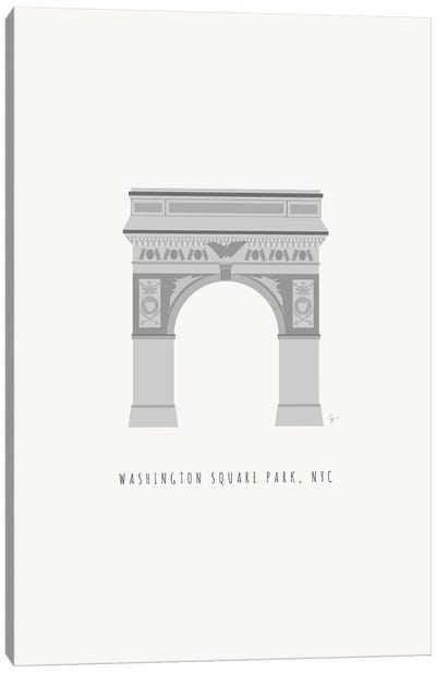 NYC Washington Square Arch Canvas Art Print - Lyman Creative Co